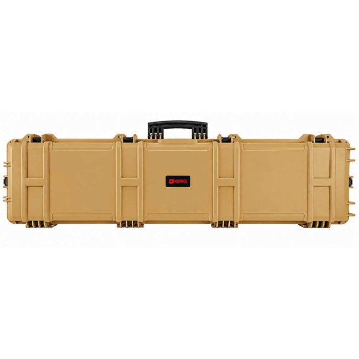 NUPROL XL harte Waffenkoffer Pnp Schaumstoff 139cm Tan