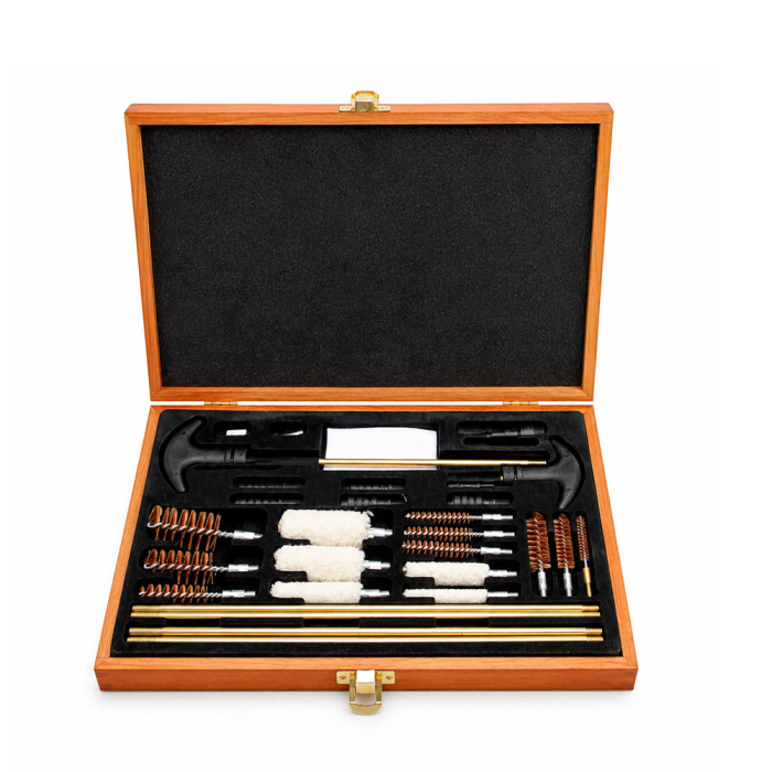 OUTERS Universale Kit Pulizia 32 pz Casetta in Legno Universal Wooden Box #70080