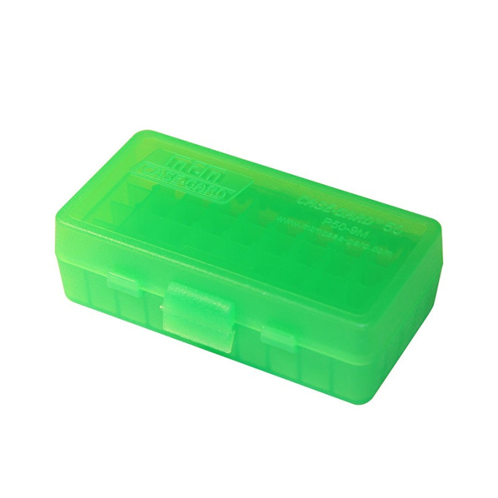 MTM Portacolpi P-50-9M 9mm Verde Trasparente