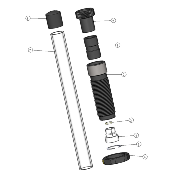 RCBS Ricambi per Bullet Feeder : Esploso