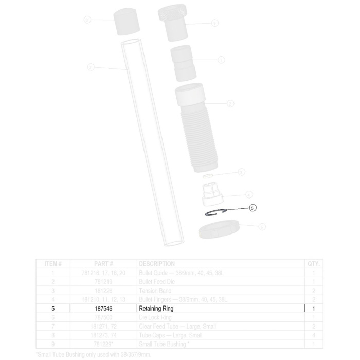 RCBS ANILLO DE RETENCIÓN #187546