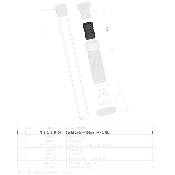 RCBS BULLET GUIDE .38 long #781220
