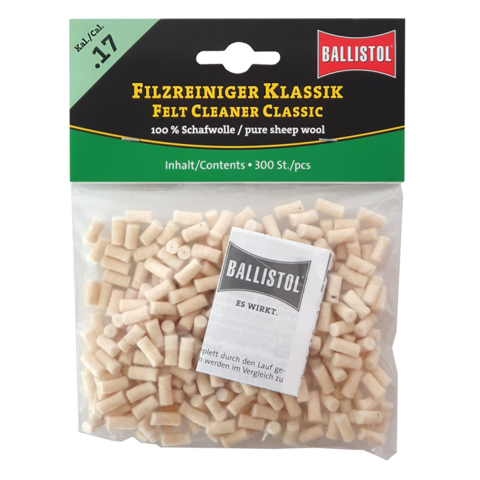 BALLISTOL Feltrini Classici Cal.17/ 4.5mm/ .177 (300 pezzi)