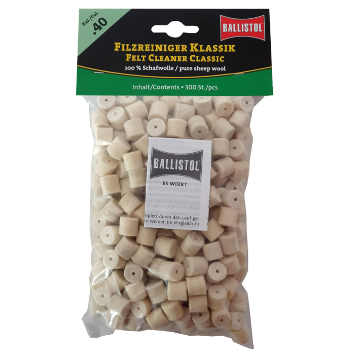 BALLISTOL Classic Felt Pads Cal.40 (300 pieces)