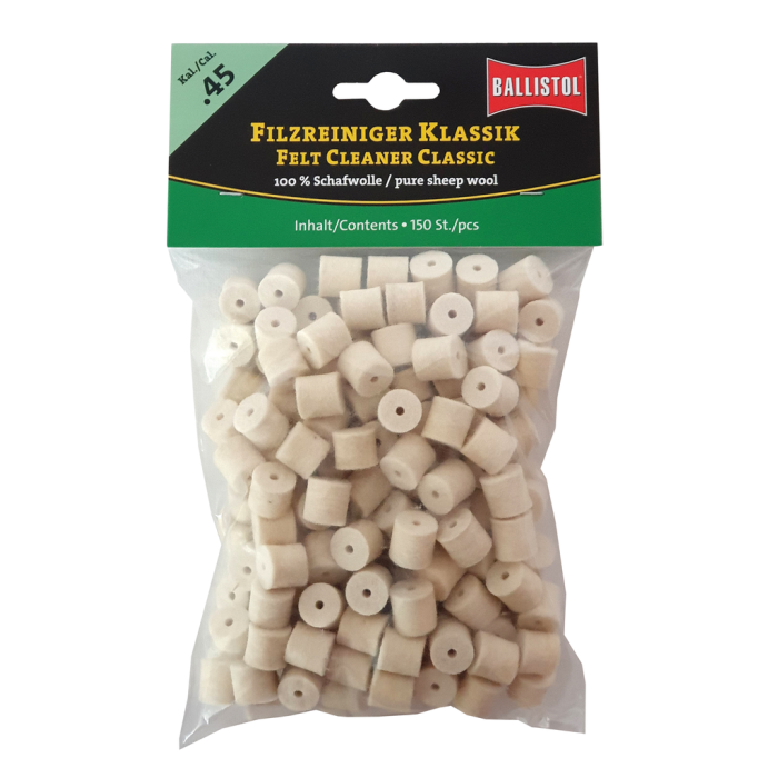BALLISTOL Feltrini Classici Cal.45 (150 pezzi)