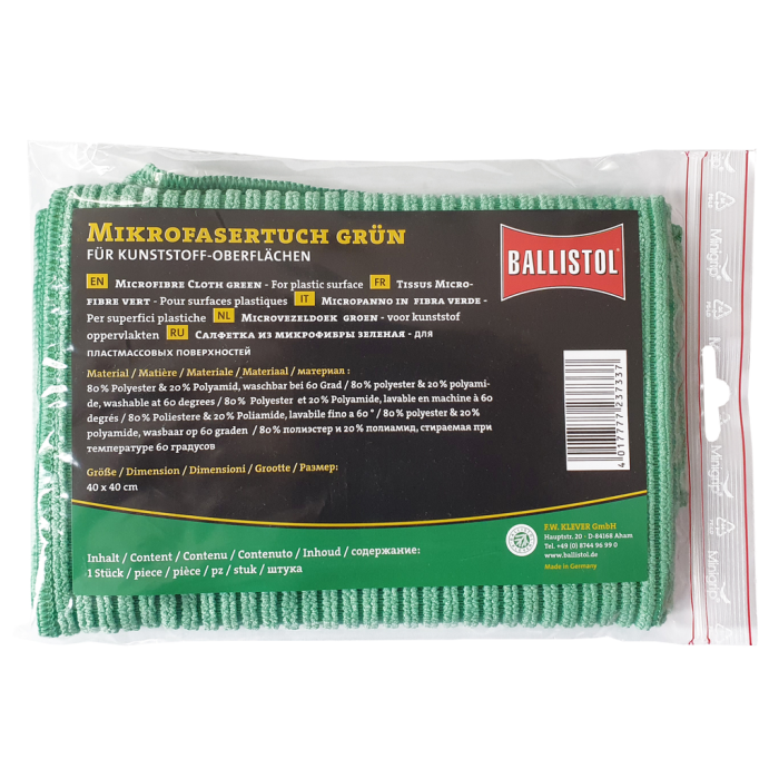 BALLISTOL Panno per Pulizia delle Armi In Microfibra