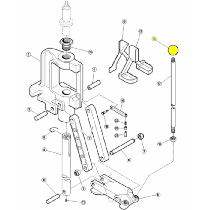RCBS Handle Ball Rock Chucker Supreme #109121