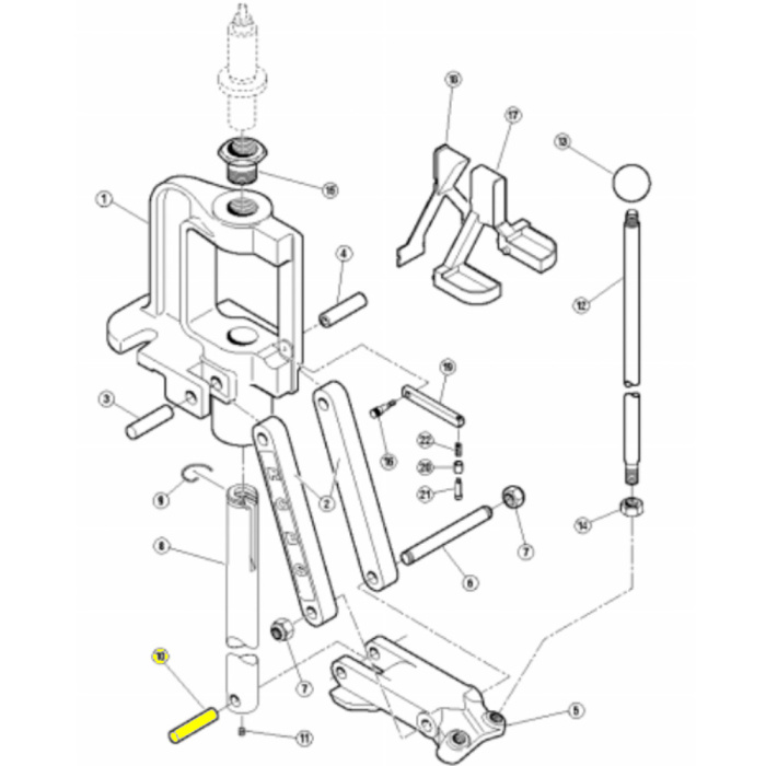 RCBS Ram Pin Rock Chucker Supreme #788255