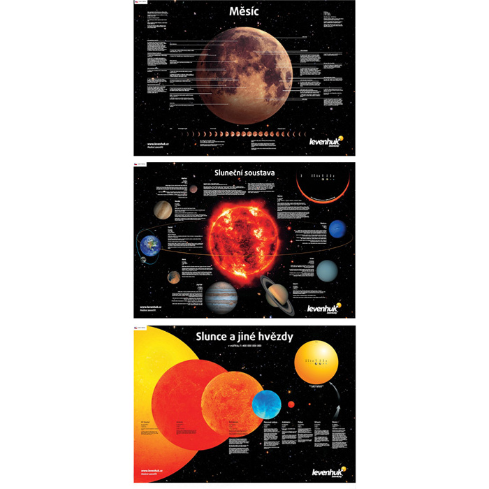 LEVENHUK Set di poster spaziali [CZ] #61053