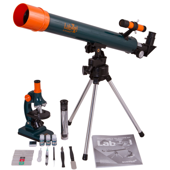 Kit microscope et télescope Levenhuk LabZZ MT2