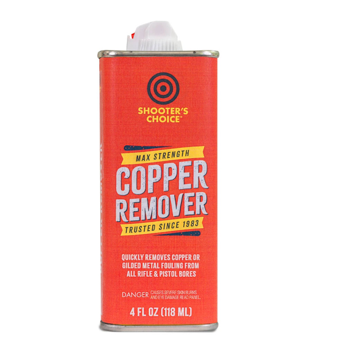 SHOOTER'S CHOICE Maximum Strength Copper Remover Solvente per rame 4 oz #SHF-CRS04