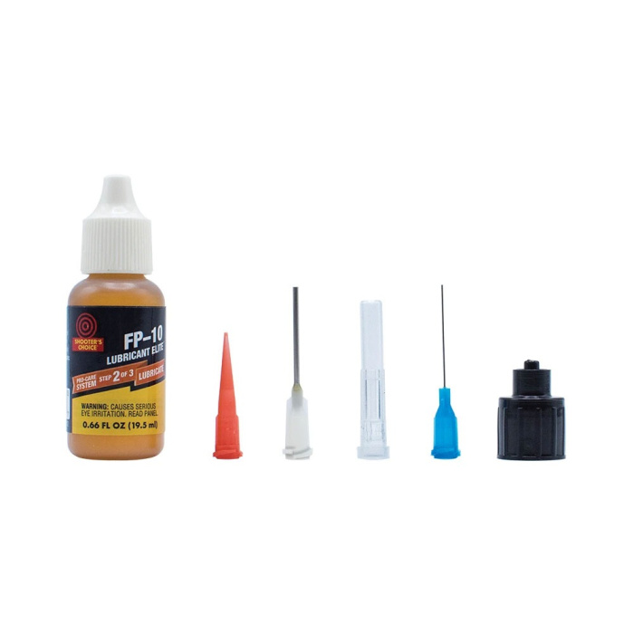 SHOOTER'S CHOICE FP-10 Lubricant Elite CLP con Applicatori di precisione 0,5 oz #SHF-FPLAP
