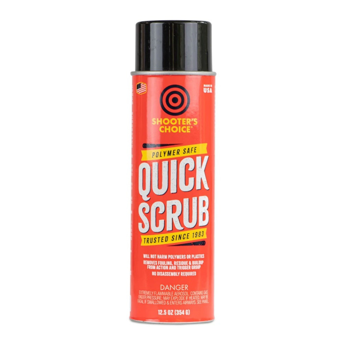 SHOOTER'S CHOICE Polymer Safe Quick Scrub Sgrassatore spray 12 oz #SHF-PSQ12