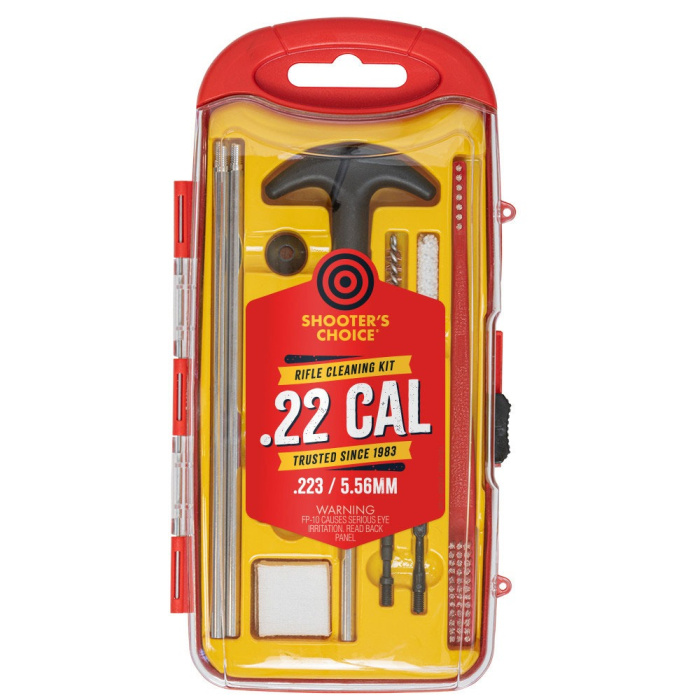 SHOOTER'S CHOICE Kit pulizia armi cal .22/.223 #SHF-SRS-22