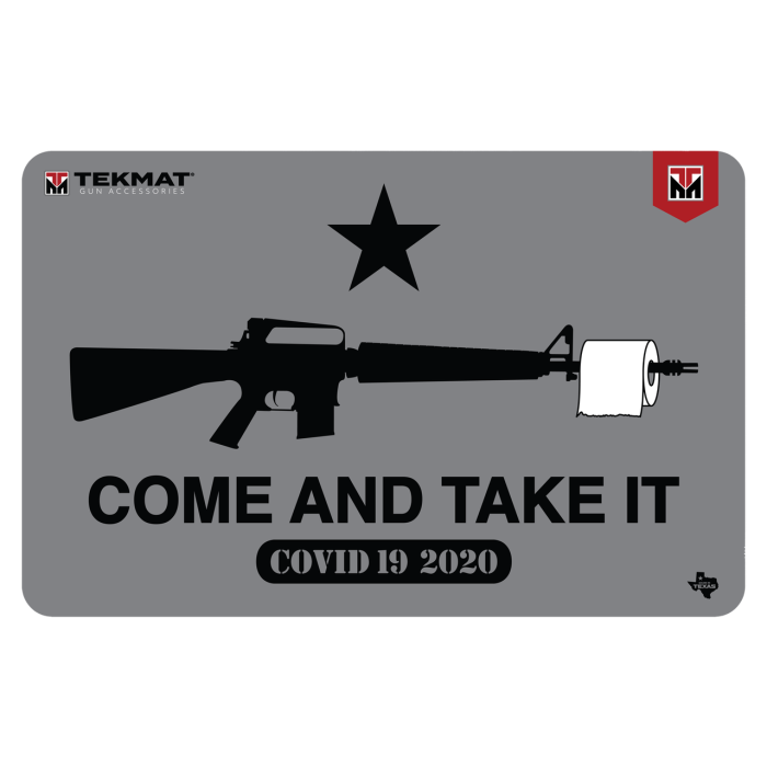 TEKMAT Come and Take It Gun Cleaning Mat Tappetino Pulizia armi #R17-CATITP