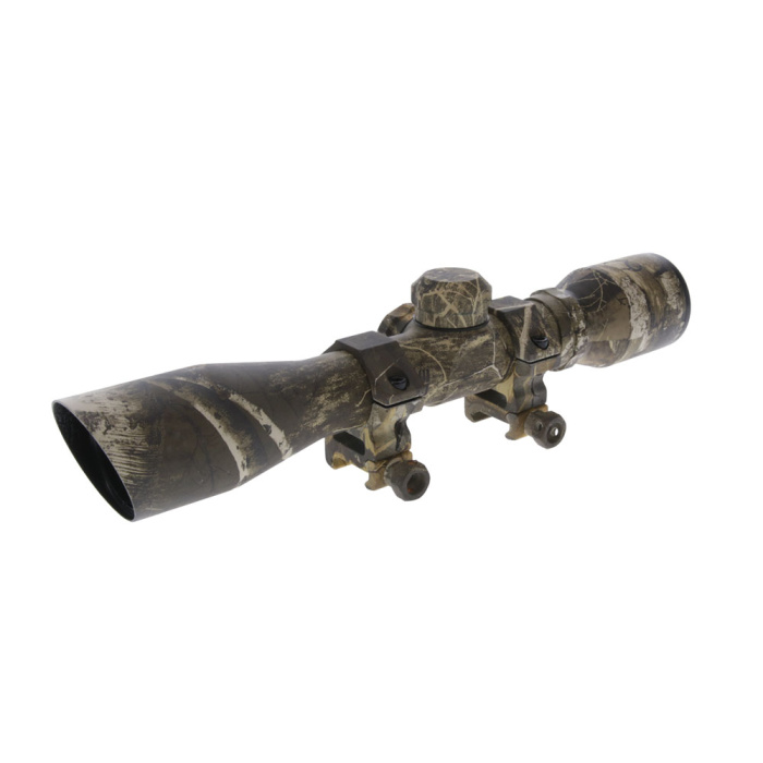 TRUGLO Cannocchiale per Balestra 4x32 + Anelli Camo