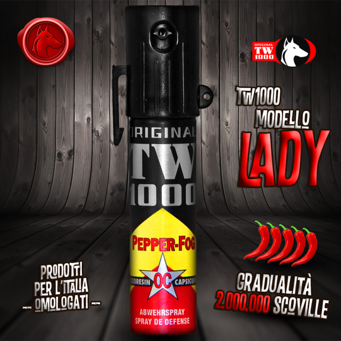 Spray mit Peperoncino TW1000 Lady