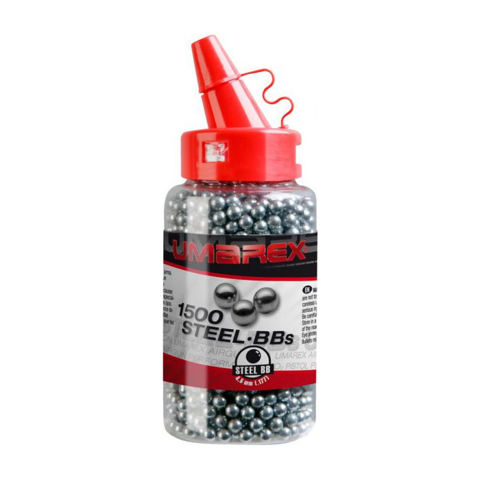 UMAREX BB's Sferico in Acciaio 4.5mm 0.35g/5.40gr (1.500pz)