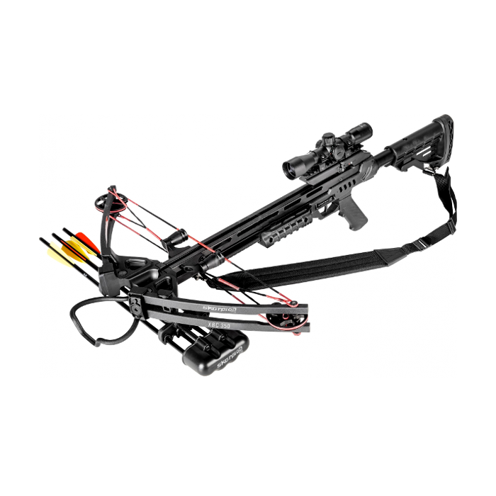 SKORPION Armbrust XBC350 Schwarz 185 lbs