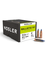 NOSLER Palle Ballistic Tip 257" 100gr SP Blue Tip #25100 (50pz)
