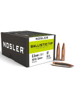 NOSLER Palle Ballistic Tip 264" 140gr SP Brown Tip #26140 (50pz)
