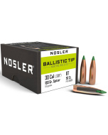 NOSLER Palle Ballistic Tip 308" 180gr SP Green Tip #30180 (50pz)