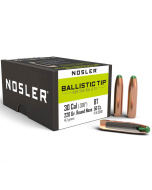 NOSLER Palle Ballistic Tip 308" 220gr RN Subsonic #30181 (50pz)
