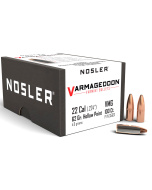 NOSLER Palle Varmageddon 224" 62gr FBHP +Cannelure #35631 (100pz)