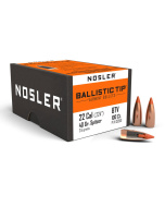 NOSLER Palle Ballistic Tip 224" 40gr SP Orange Tip #39510 (100pz)
