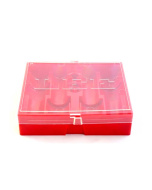 LEE 4-Die Box Scatola per Dies Rossa #90422