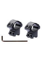 NIKKO STIRLING Medium Mount (2pcs) for 11mm Scina 1" Rings #NSMM138M