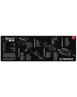 TEKMAT AR-10 Gun Cleaning Mat Weapon Cleaning Mat with Exploded View #R36-AR10