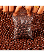 Biglie in argilla per fionda : 9mm : biodegradabili : 100 pz