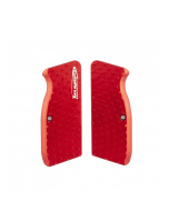 TONI SYSTEM Guance lunghe Vybram per Tanfoglio P19L-P21L-T95F Rosso