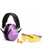 WALKERS Passive Muffs Passive Headset Combo Kit Purple