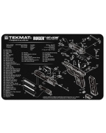 TEKMAT Ruger LC9 Gun Reinigungsmatte mit Explosionszeichnung #R17-RUGERLC9