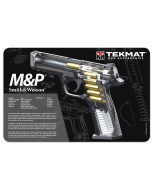 TEKMAT Smith & Wesson M&P Cutaway Gun Cleaning Mat Tappetino Pulizia Armi con Esploso #R17-SW-MP-CA