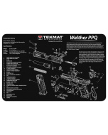 TEKMAT Walther PPQ Gun Cleaning Mat Tappetino Pulizia Armi con Esploso #R17-WAL-PPQ