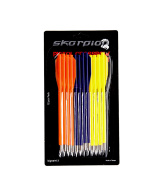 SKORPION PISTOLA Balestra Dardo 3 Colori (12pz)