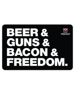 TEKMAT Beer&Guns&Bacon Cleaning Mat Tappetino Pulizia armi #R17-BGBF