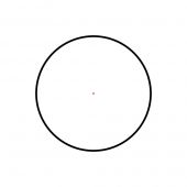 HAWKE Vantage Red Dot Sight 1x20 3.MOA C/Attacco Scina 11mm #12105