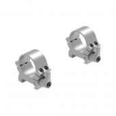 LEUPOLD Cross-Slot QRW2  Anelli 1" Bassi Silver #174066