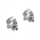 LEUPOLD Cross-Slot QRW2  Anelli 1" Medium Silver#174069