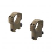 LEUPOLD Attacco Mark 4 Alluminio Anelli 35mm Super Alti FDE Sabbia #185238