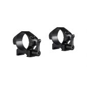 HAWKE Anelli Precision 30mm Bassi per Base Weaver con Leva #23015