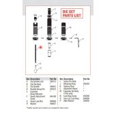 HORNADY Threaded Zip New Dim. Rifle Die #398567 