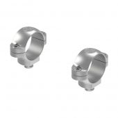 LEUPOLD Quick Release Anelli 1&quot; Bassi Silver #49972