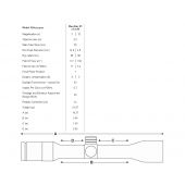 MEOPTA MeoStar R1 RD 3-12x56 Reticolo 4C-2P illuminated