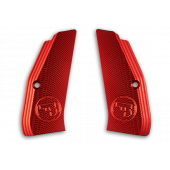 CZ 75 SP-01 Guance Zigrinate Lunghe Rosso