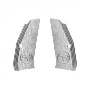 CZ 75 SP-01 Guance Zigrinate Lunghe Argento